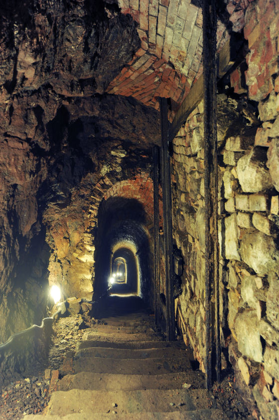 Montecatini, dentro la miniera