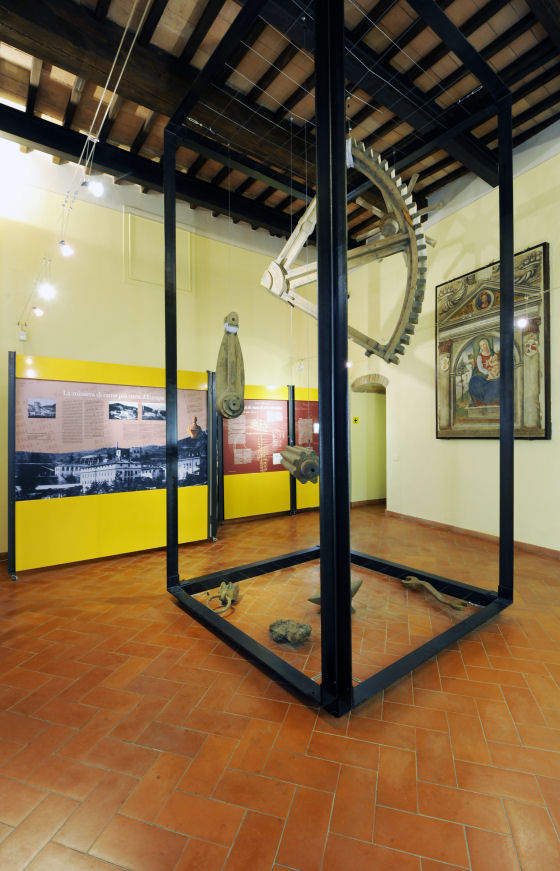 Montecatini, sala del Museo delle Miniere